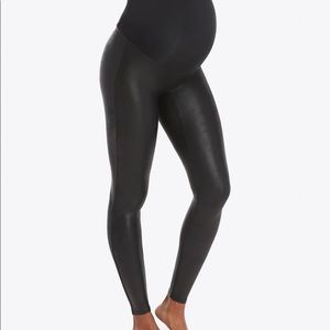 Mama Faux Leather Legging